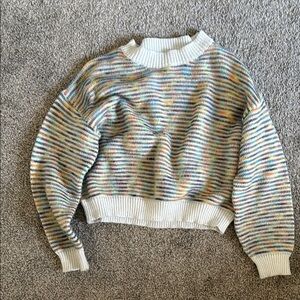 Multicolor Striped Women's Sweater